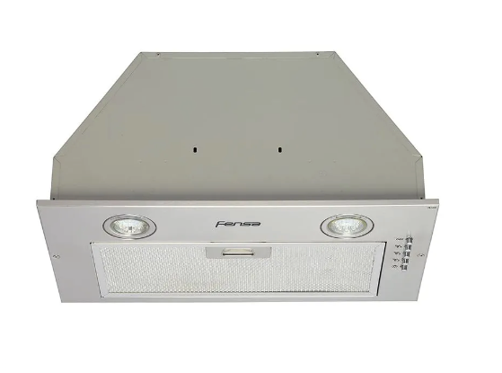 Campana de Cocina Extractora Fensa 52cm Empotrable Double Function FX 5200 Inox