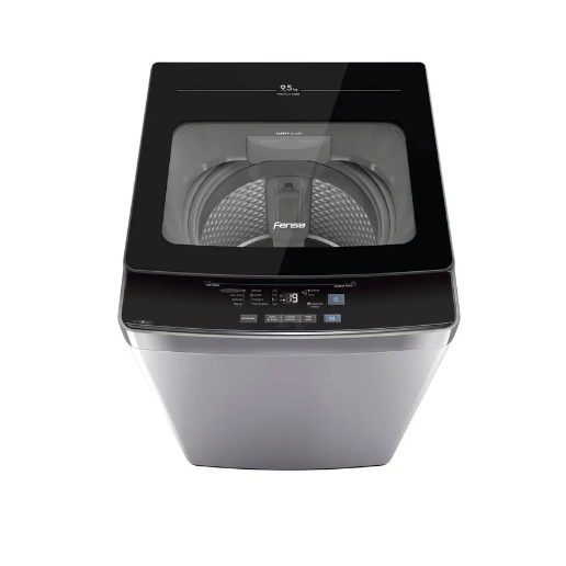 Lavadora Automática Fensa 9,5Kg Carga Superior Control Tiempo Premium Care 9,5SZ Gris