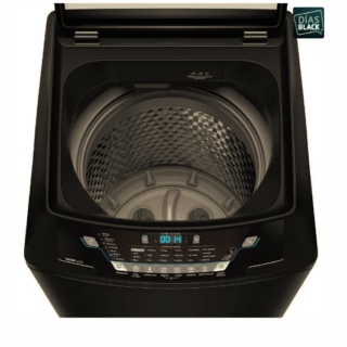 Lavadora Automática Fensa 21Kg Carga Superior Ahorro de Agua Premium Care 21 Negra