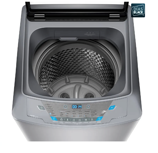 Lavadora Automática Fensa 20Kg Carga Superior Control Tiempo Premium Care 20SZ Gris